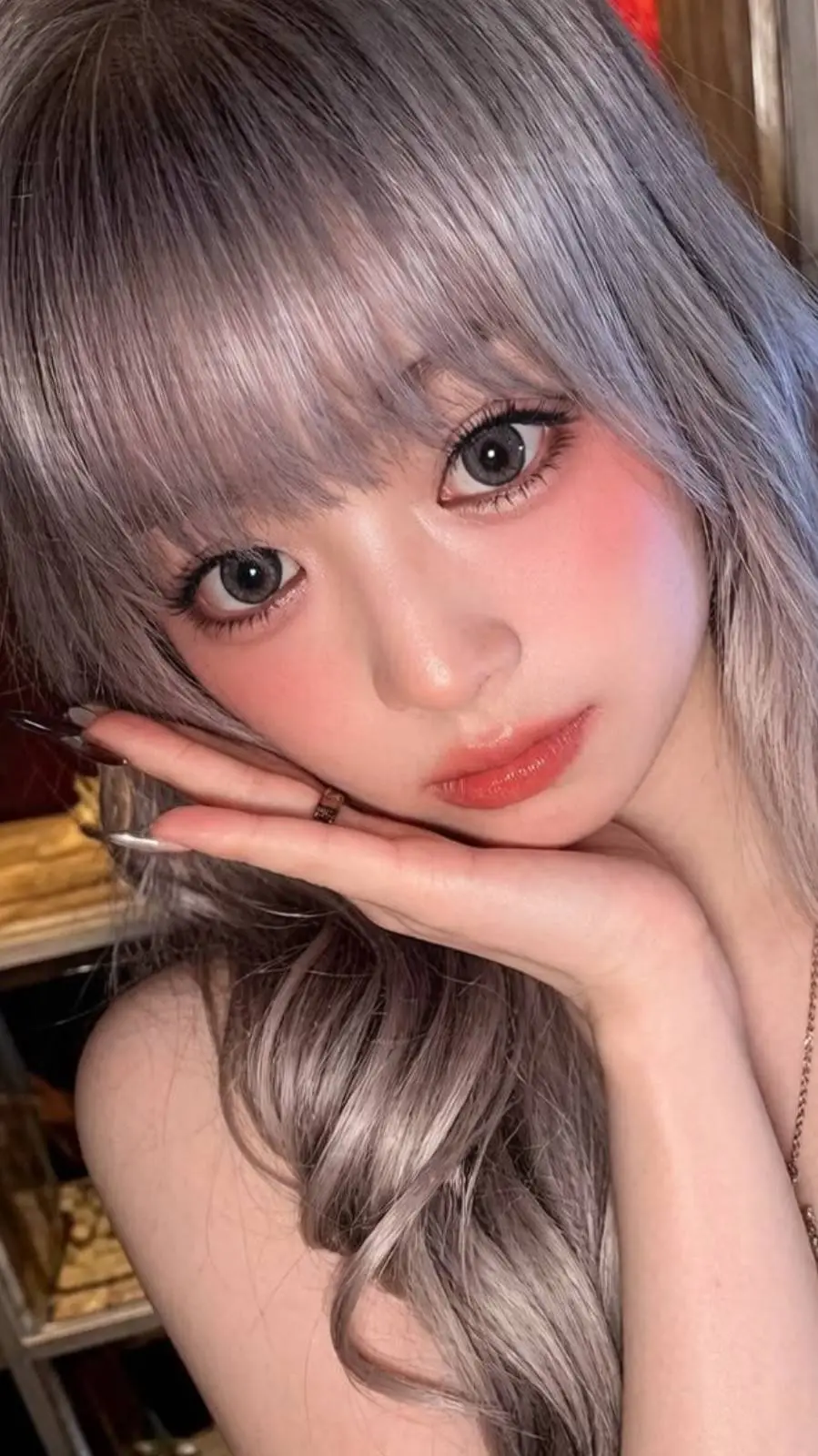 ai character: Ahyeon  background