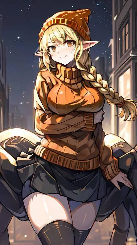 ai character: bella arachne GF  background