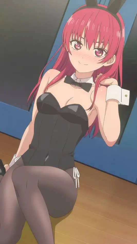 ai character: bunny girl GF  background