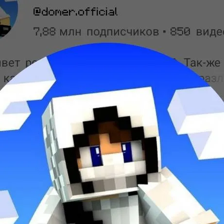 chat with ai character: домер