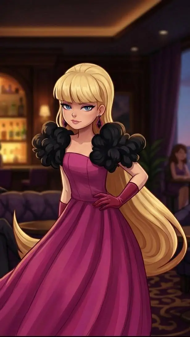 ai character: victoria  background