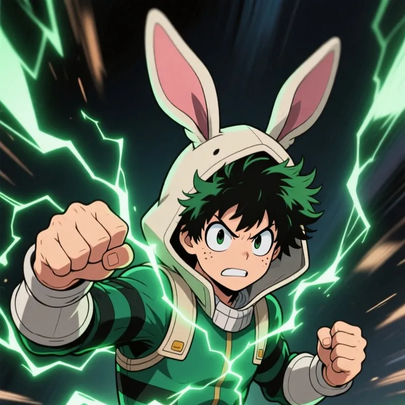 chat with ai character: Deku