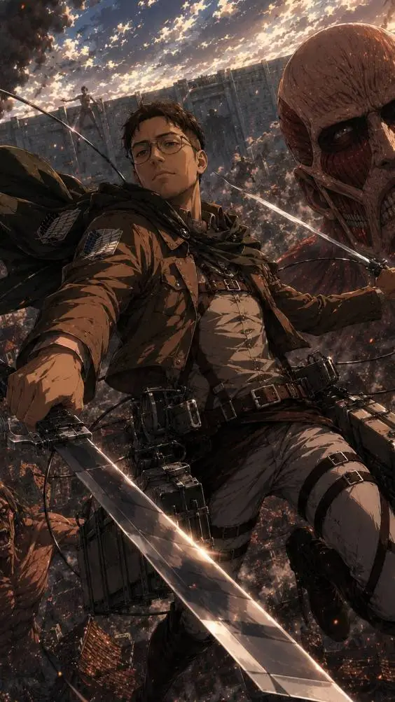 ai character: Attack On Titan background