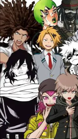 ai character: Dangaronpa3 x Mha  background