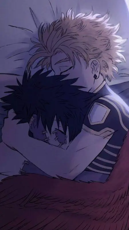 ai character: DABI AND HAWKS background