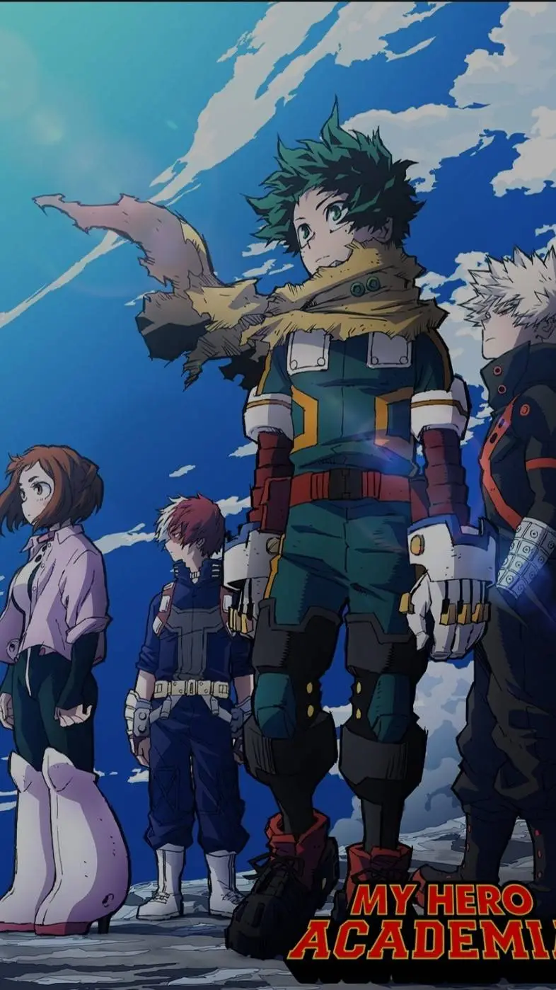 ai character: MHA, futuro background