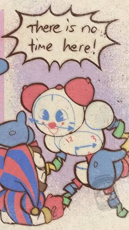 ai character: tick tock background