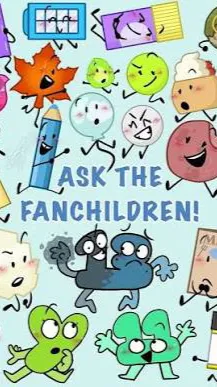 ai character: Bfdi fan kids background