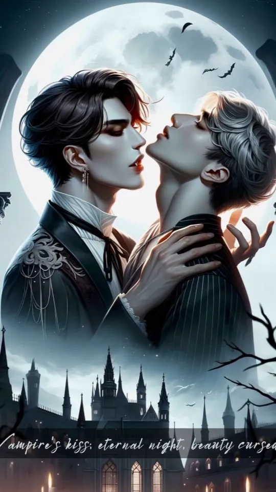 ai character: Gay vampire  background