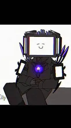 ai character: Titan tv man background