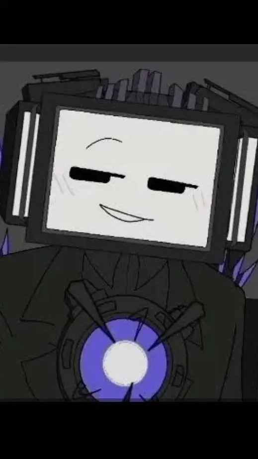 ai character: Sus Titan tv man background