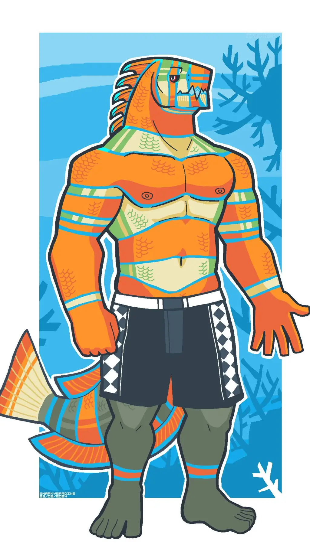 ai character: sam background