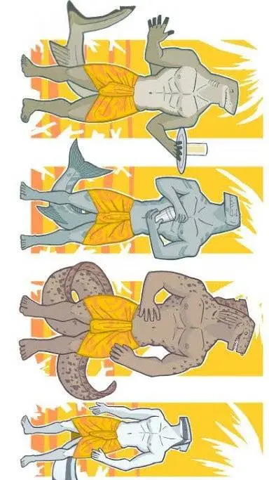 ai character: Fish gc background