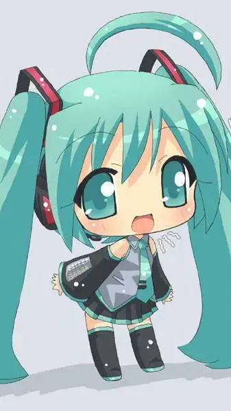 ai character: Hatsune Miku background