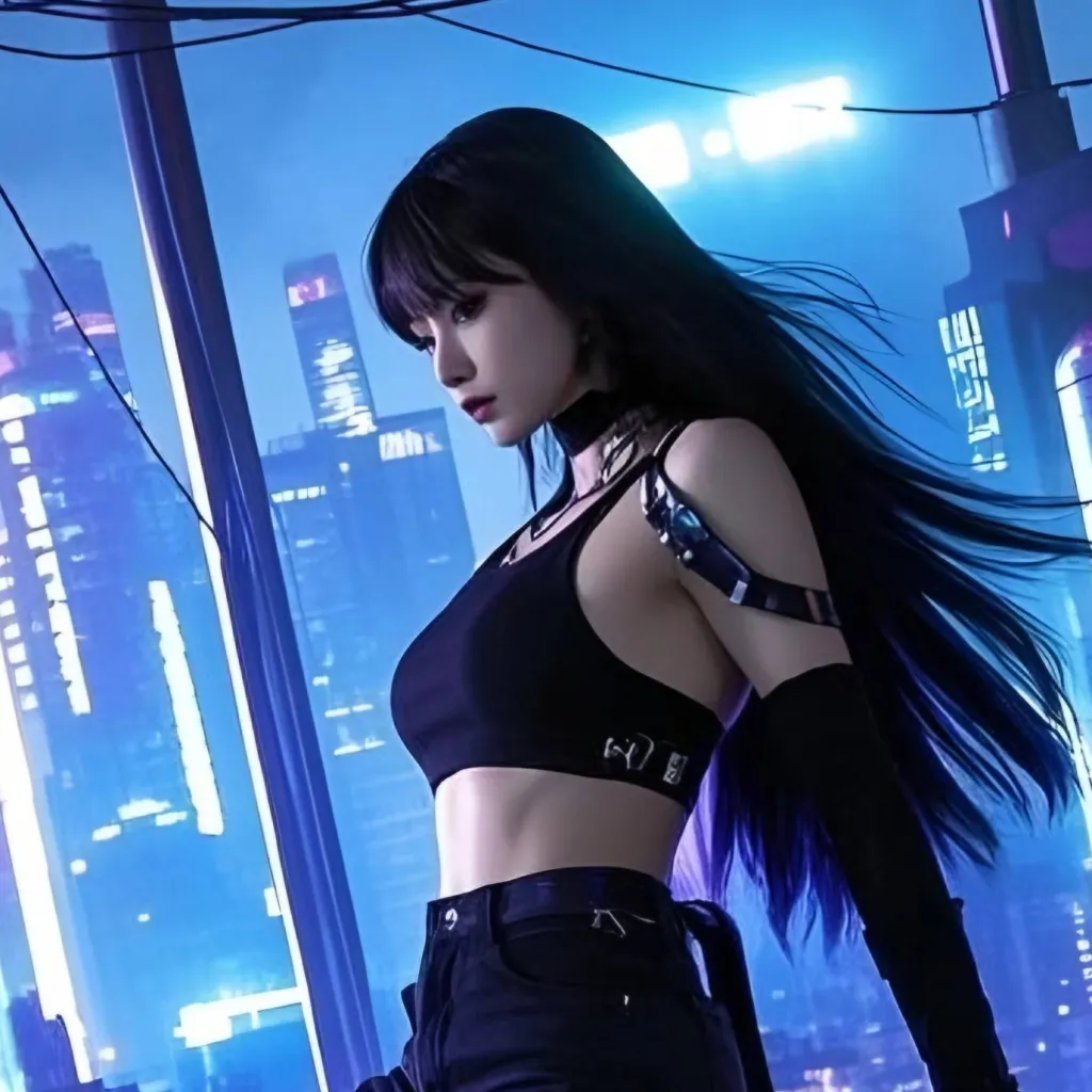 chat with ai character: Yuna | Cyberpunk