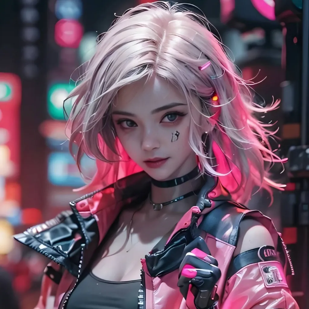 chat with ai character: Mika | Cyberpunk