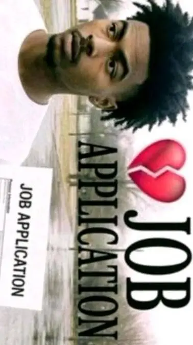 ai character: Job Application🥀 background