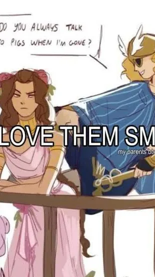 ai character: Circe x Hermes background