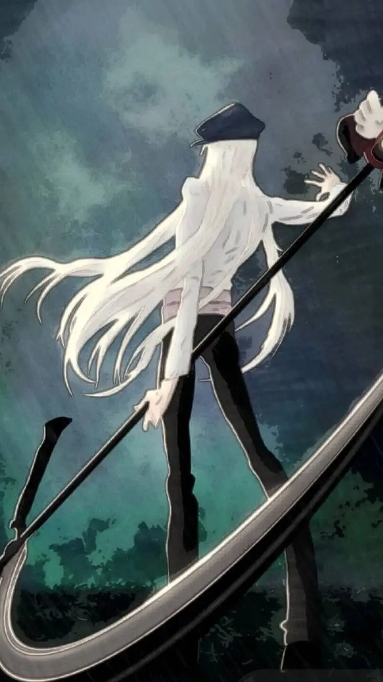 ai character: Kite HxH background