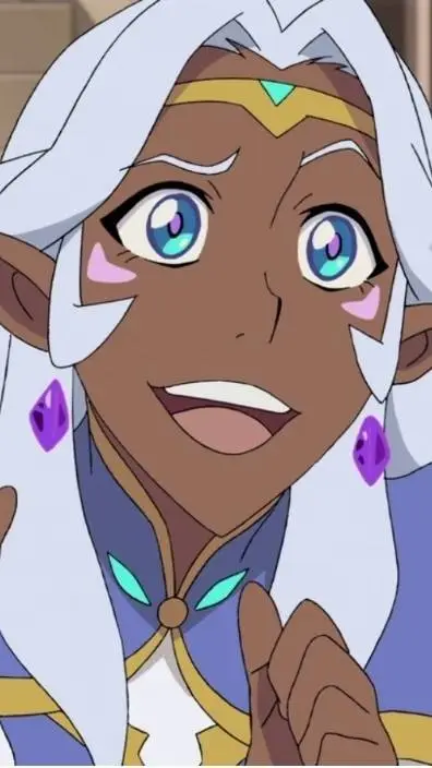 ai character: pricess allura  background
