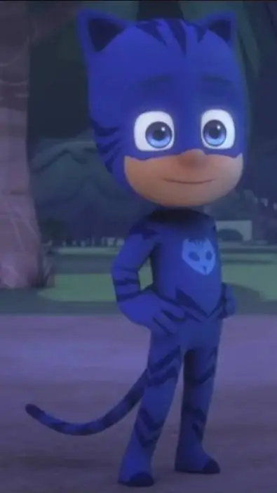 ai character: catboy  background