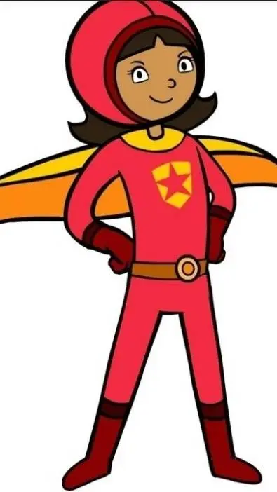 ai character: Word Girl background