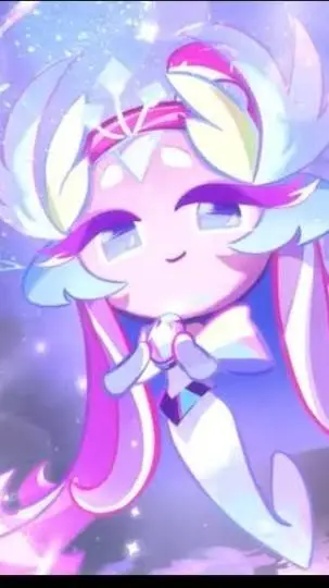 ai character: sugar swan cookie  background