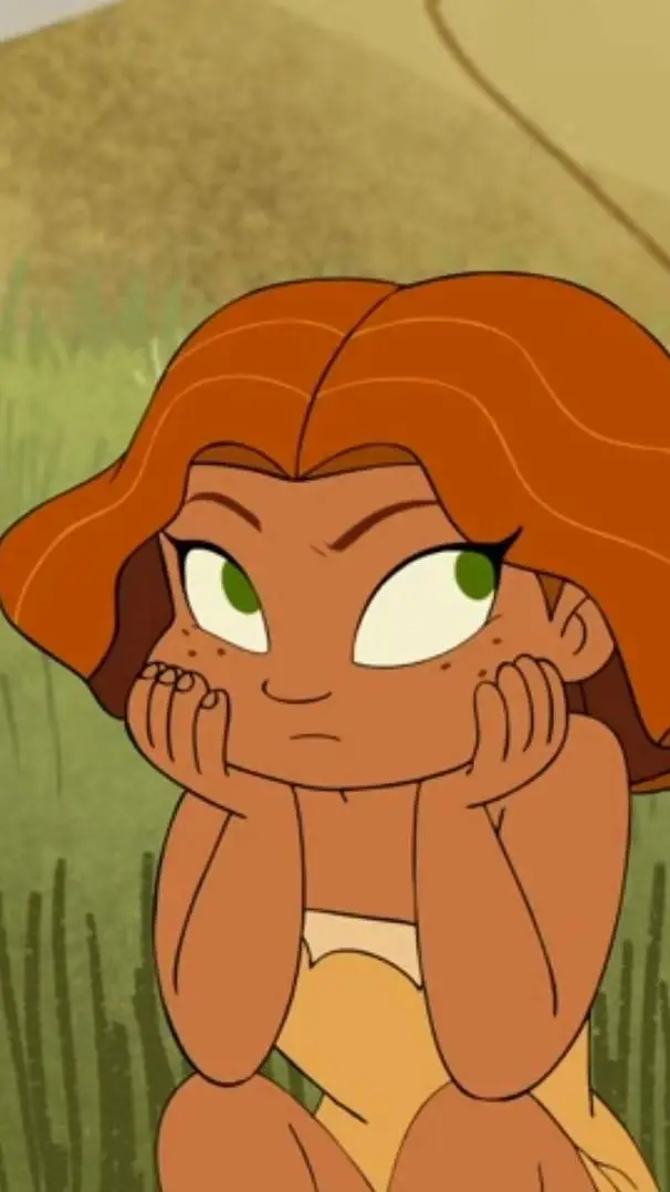 ai character: Eep crood background