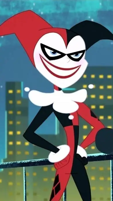 ai character: harley quinn  background