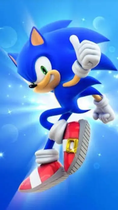 ai character: sonic the hedgehog background