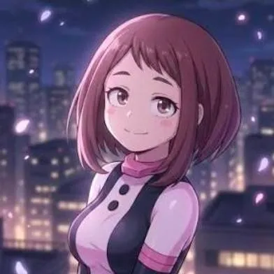 chat with ai character: Ochako uraraka 