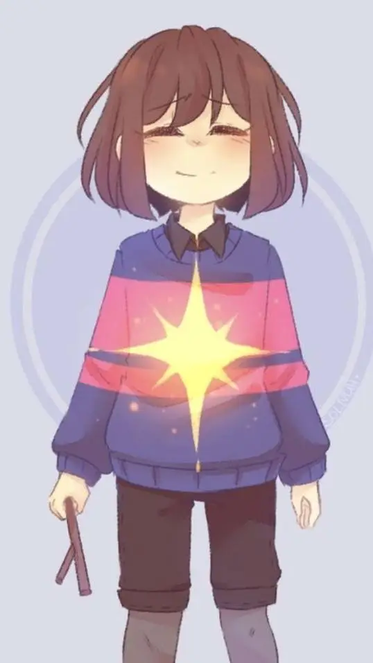 ai character: Frisk background