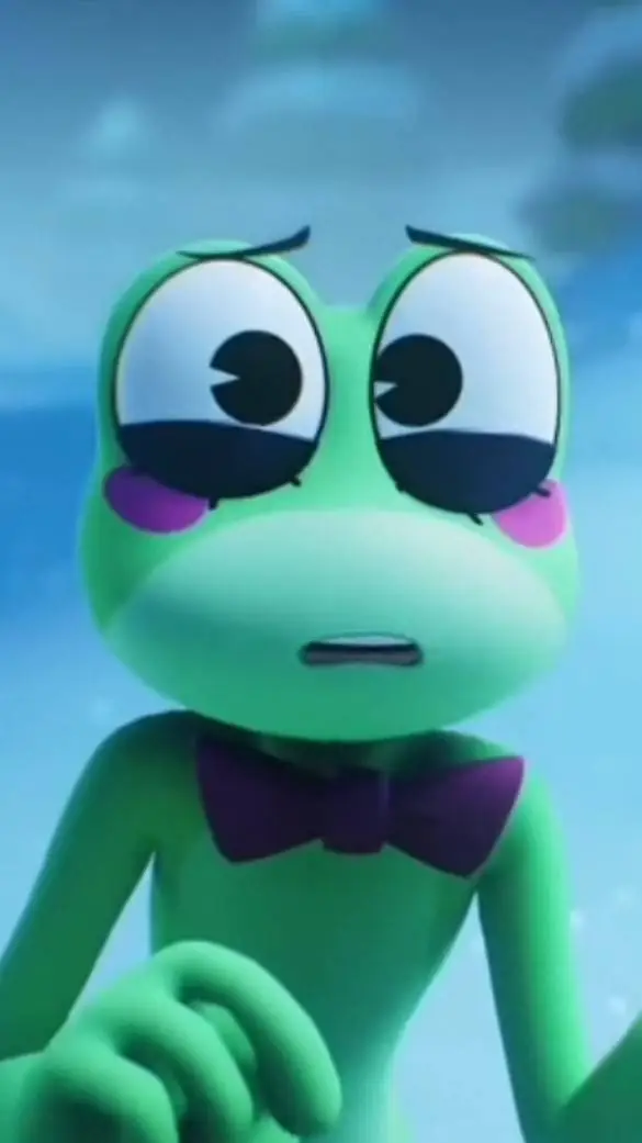 ai character: Ribbit  background