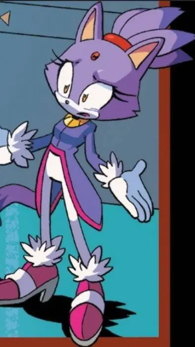 ai character: Blaze The Cat background