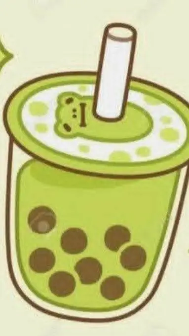 ai character: MATCHA LOVER background