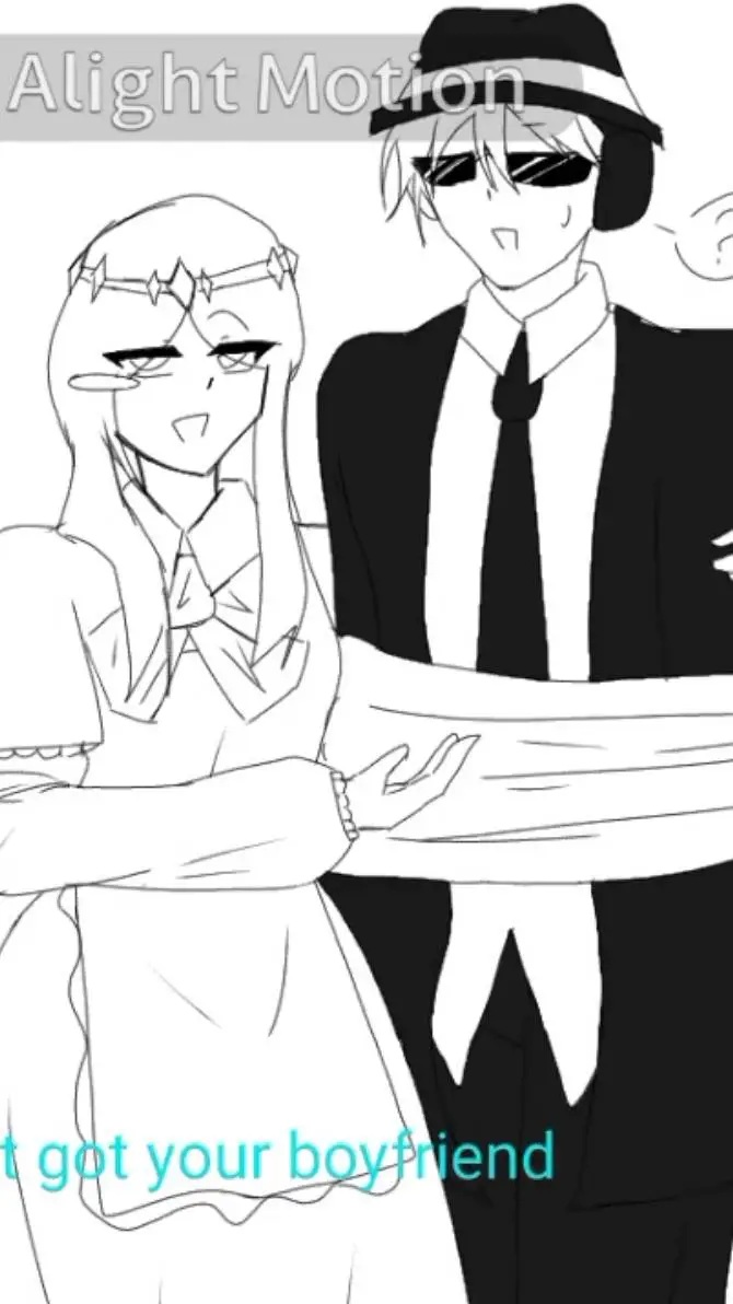 ai character: doublefedora! background