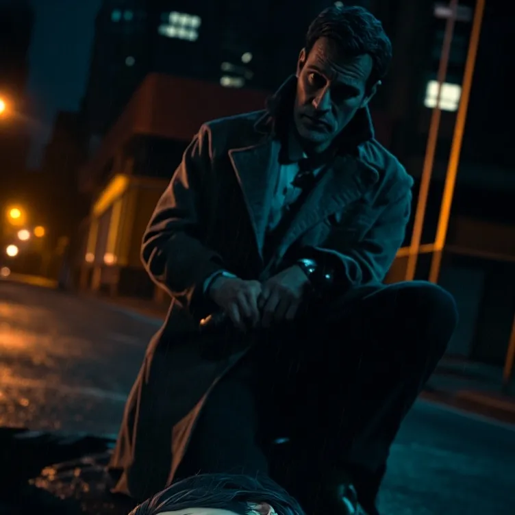 chat with ai character: Murder mystery