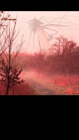 ai character: The red weed background