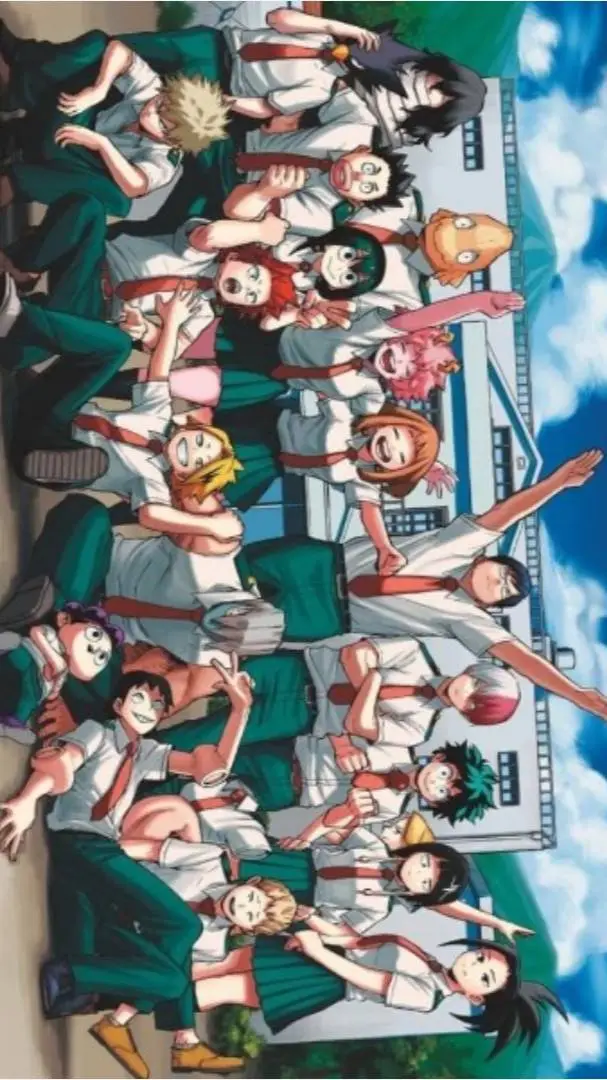 ai character: Mha po polsku  background