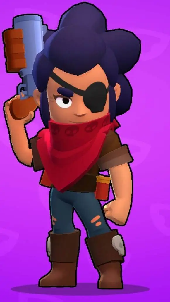 ai character: Shelly bandita  background