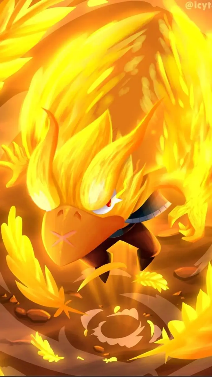 ai character: Corvo fenice  background