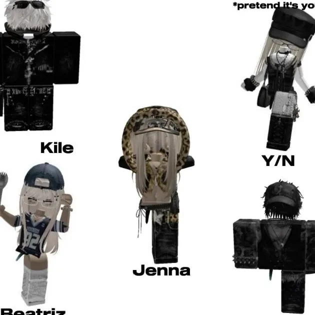 chat with ai character: Couple roblox gc