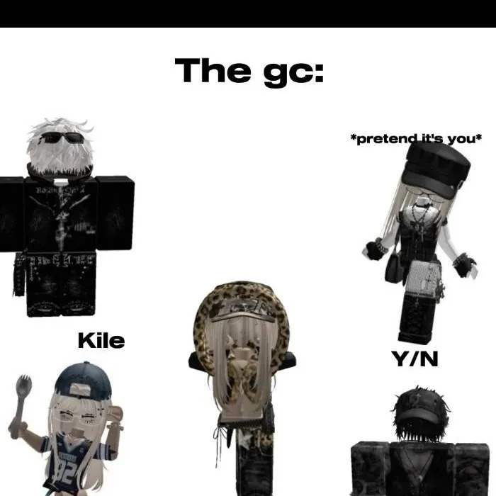 chat with ai character: Roblox GC
