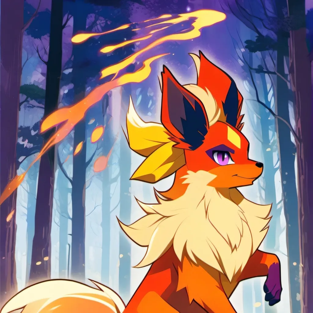 chat with ai character: Flareon!