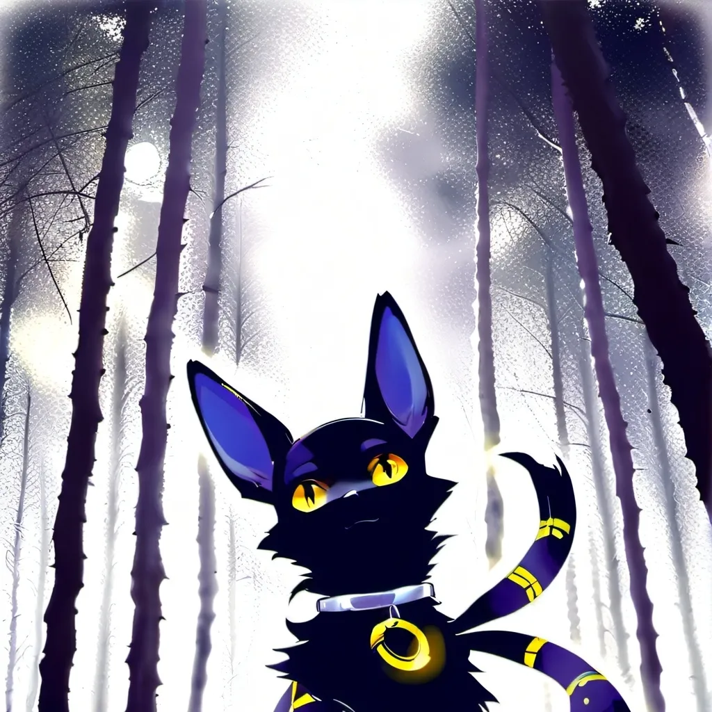 chat with ai character: Umbreon!