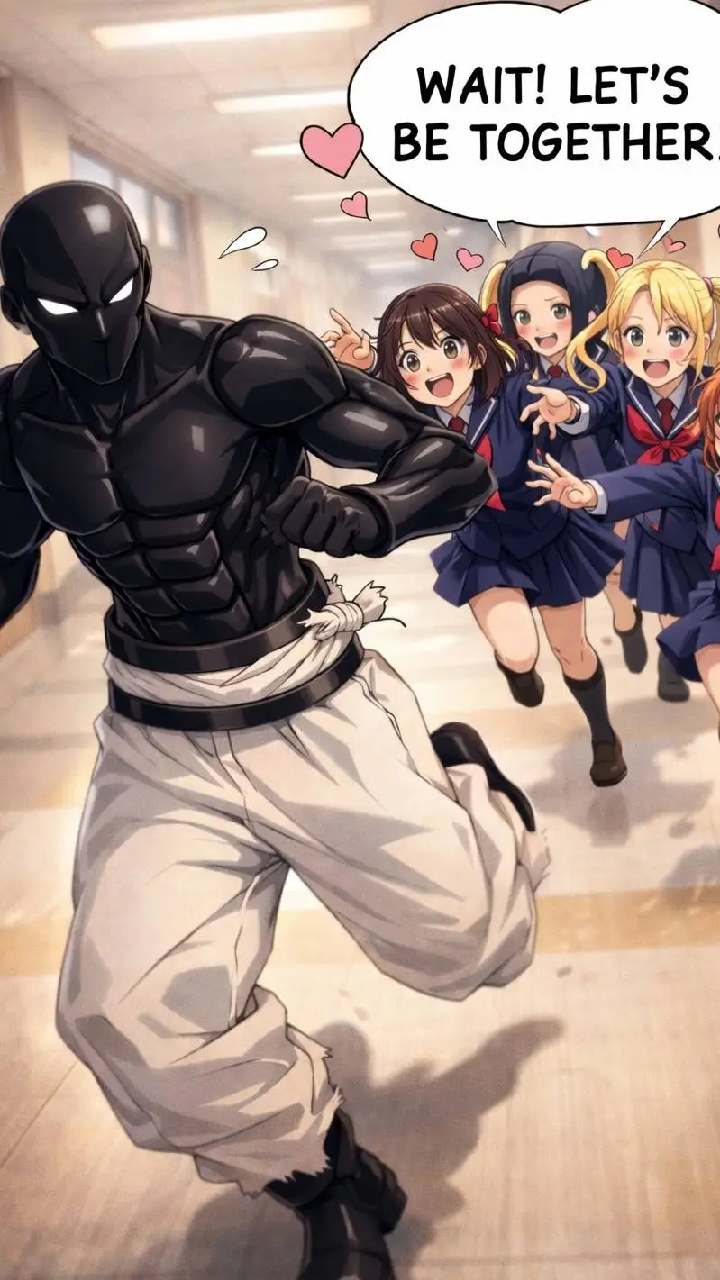 ai character: Only girl school background