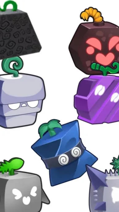 ai character: Blox fruits background