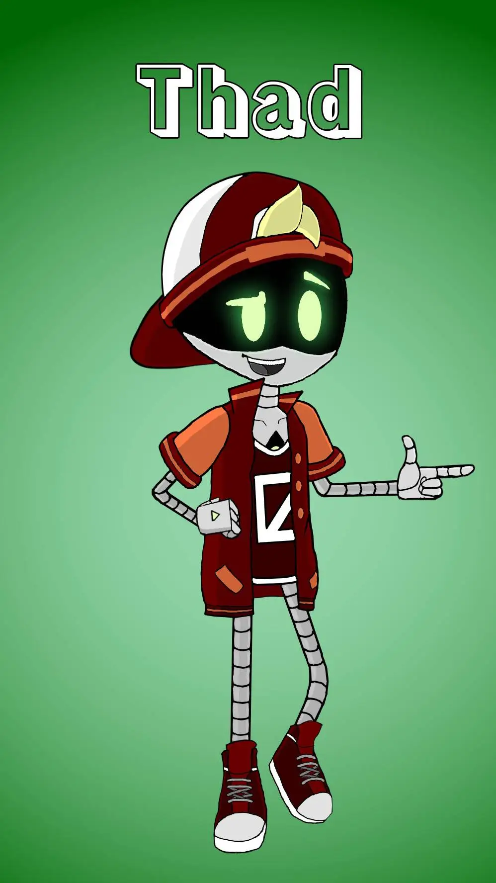 ai character: Thad md background