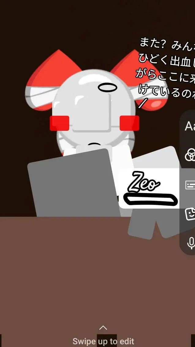ai character: Zeo background