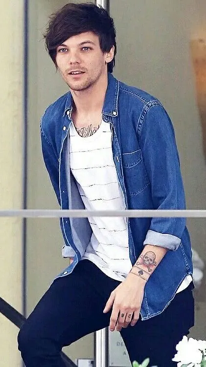 ai character: Louis Tomlinson  background